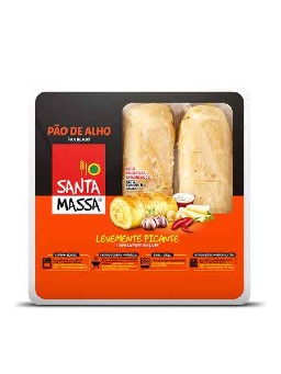 Imagem de PAO DE ALHO SANTA MASSA 240G PICANTE C/3