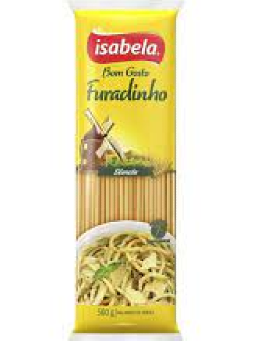Imagem de Massa Isabela 500g Bom Gosto Furadinho