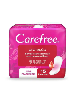 Imagem de ABSORVENTE CAREFREE C/ 15 UND COM FRAGRÂNCIA