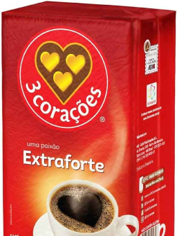 Imagem de CAFE 3 CORACOES 500G EXTRA FORTE VACUO
