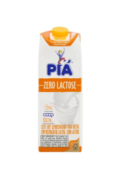 Imagem de LEITE PIA 1 LITRO ZERO LACTOSE C/ TAMPA