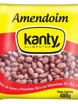 Imagem de Amendoim Kanty 400g Branco