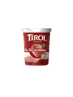 Imagem de Iogurte Tirol 130g Bi Camadas Baunilha/Morango