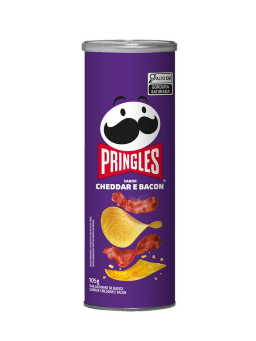 Imagem de BATATA PRINGLES 105G CHEDDAR E BACON