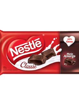 Imagem de Chocolate Nestle 90g Classic Meio Amargo