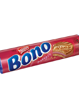 Imagem de Biscoito Recheado Nestle 140g Bono Morango