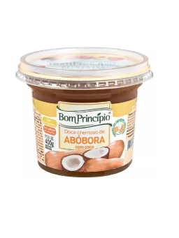 Imagem de Doce Cremoso Bom Principio 400g Abobora c/ Coco