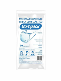 Imagem de Mascaras Bompack Tripla C/10