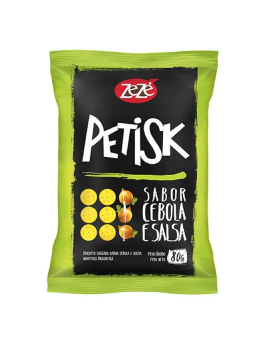 Imagem de BISCOITO ZEZE 80G PETISK CEBOLA E SALSA