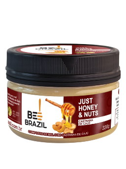 Imagem de MEL BEE BRAZIL 350G C/CASTANHA DE CAJU