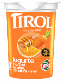 Imagem de Iogurte Tirol 160g Desnatado C/Mel