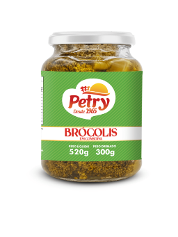 Imagem de BROCOLIS PETRY 300G CONSERVA 