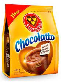 Imagem de Achocolatado 3 Coracoes 400g Chocolatto
