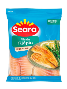 Imagem de FILE TILAPIA SEARA 600G IQF