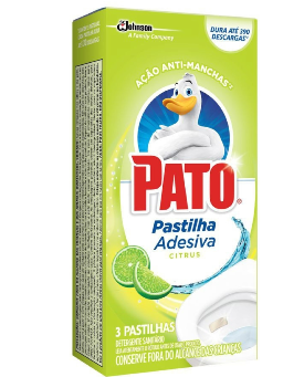 Imagem de Pastilha Adesiva Pato C/3 Citrus