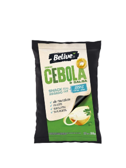 Imagem de Salgadinho Belive 35g S/Gluten Cebola/Salsa
