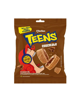 Imagem de Biscoito Recheado Marilan 80g Teens Chocolate