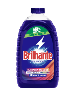 Imagem de Lava Roupas Brilhante 3 Litros Liquido