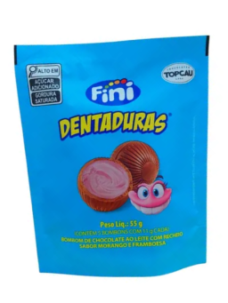 Imagem de CHOCOLATE TOP CAU 55G FINI DENTADURA