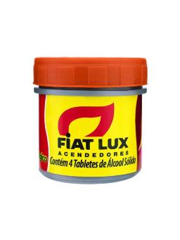 Imagem de Acendedor Fiat Lux Alcool Solido C/ 4