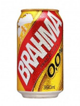 Imagem de Cerveja Brahma 350ml Zero Alcool