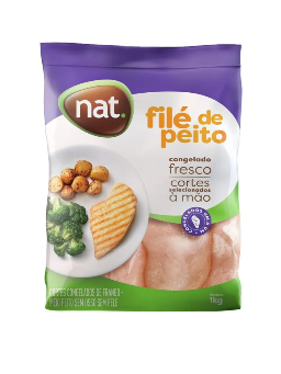 Imagem de FILE DE PEITO NAT 1KG IQF