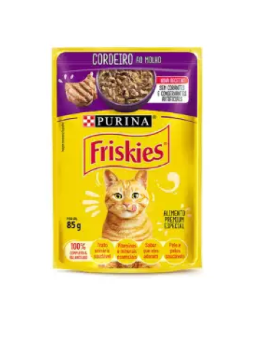 Imagem de ALIMENTO P/ GATOS FRISKIES 85G CORDEIRO