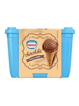 Imagem de SORVETE NESTLE 1,5 L. CHOCOLATE TRADICIONAL