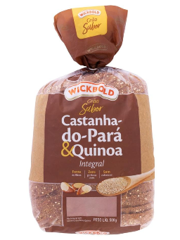 Imagem de Pao Wickbold 500g Castanha Do Para e Quinoa