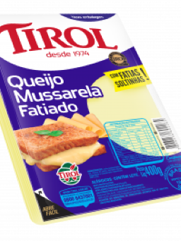 Imagem de Queijo Tirol 400g Mussarela Fatiado