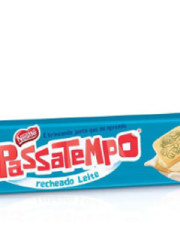 Imagem de Biscoito Recheado Nestle 130g Passatempo Leite C/ Recheio