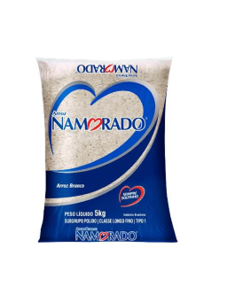 Imagem de Arroz Namorado 5kg Branco